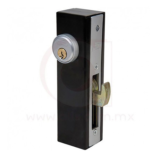 CERRADURA DE EMBUTIR P/PERFIL ALUMINIO LLAVE-LLAVE SOLDABLE COLOR CROMO P/PTAS R (PHI-595-CSC)