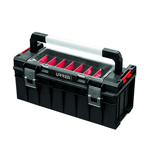CAJA PORTAHERRAMIENTAS PLASTICA MODULAR CON ORGANIZADOR 21"X 10" X 9"