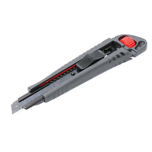 CUTTER CON CUERPO DE ACERO DE 18 MM, CON HOJA RECUBIERTA DE PTFE