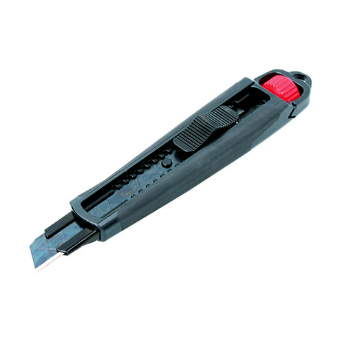 CUTTER CON CUERPO DE PLASTICO DE 18 MM, CON HOJA RECUBIERTA DE PTFE