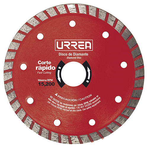 DISCO DE DIAMANTE TURBO, 7"