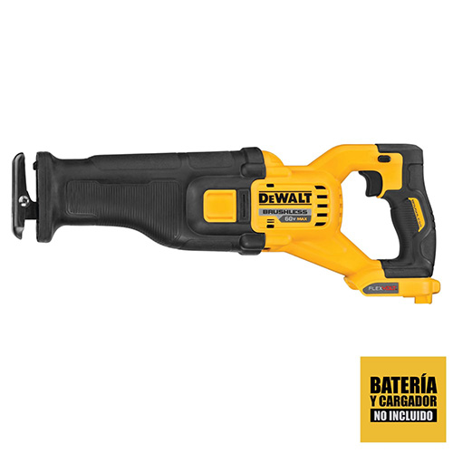 SIERRA SABLE INALAMBRICA FLEXVOLT 60 V XR BARETOOL (SIN BATERIA/SIN CARGADOR)