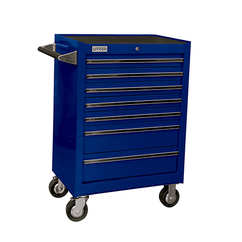 [URR-X27M7A] GABINETE MOVIL 7 GAVETAS 27" AZUL SERIE X