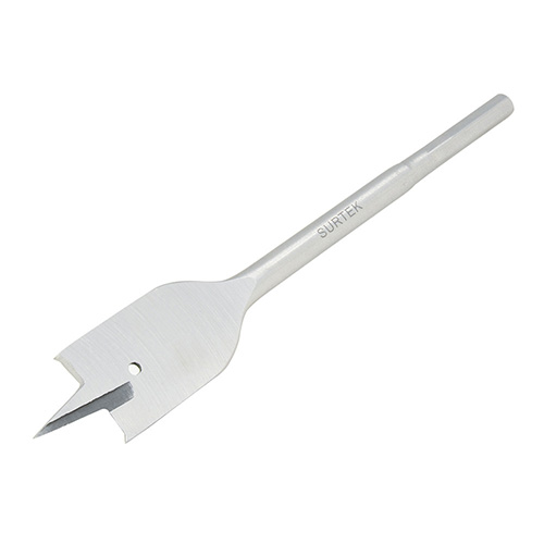 [SUR-BP1 1/8] BROCA PARA MADERA DE ACERO AL CARBONO TIPO MANITA 1-1/8" ZANCO DE 1/4"