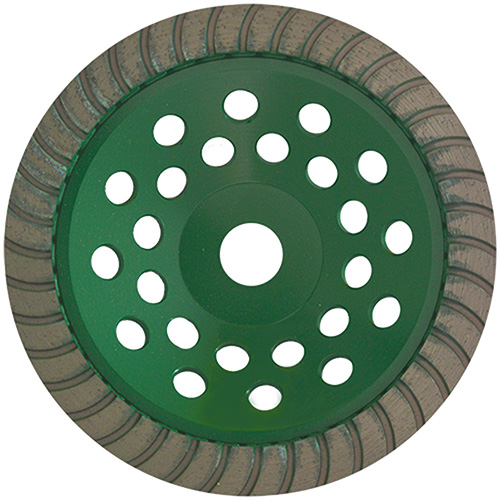 [AUS-883] COPA DE DIAMANTE 7 X 7/8 VERDE PLATAP/GRANITO