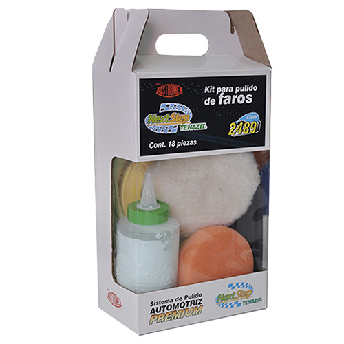 [AUS-2489] KIT P/PULIDO Y RESTAURACION DE FAROS DE AUTOMOVIL