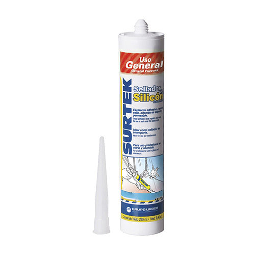 [SUR-113451] SILICON COLOR NEGRO, 280 GR
