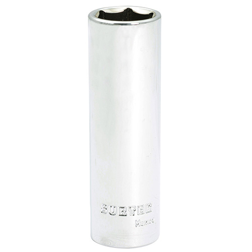 [SUR-F5836HLM] DADO LARGO METRICO CUADRO DE 1/2", 6 PUNTAS, 36 MM