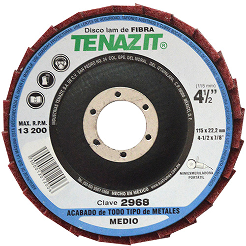 [AUS-2968] MARRON-MEDIO 115x22.2 LAM-FIBRA