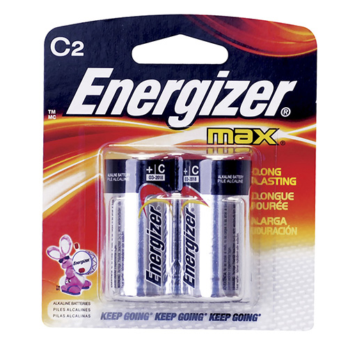 [SUR-E93BP-2] PILA ALCALINA ENERGIZER® "C", 2 PIEZAS