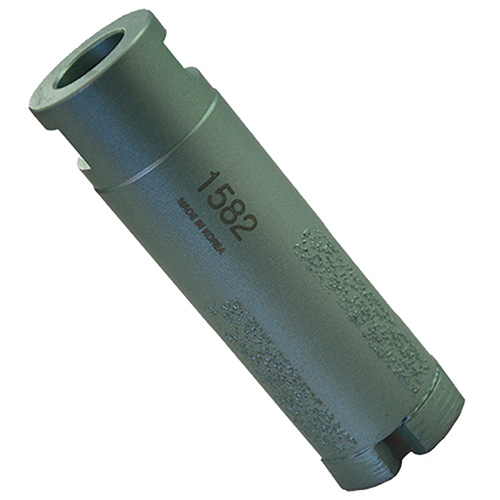 [AUS-1582] BROCA DE DIAMANTE 1 1/4 X 4 1/4 X 5/8-11 VERDE PREMIUM P/GRANITO Y MARMOL