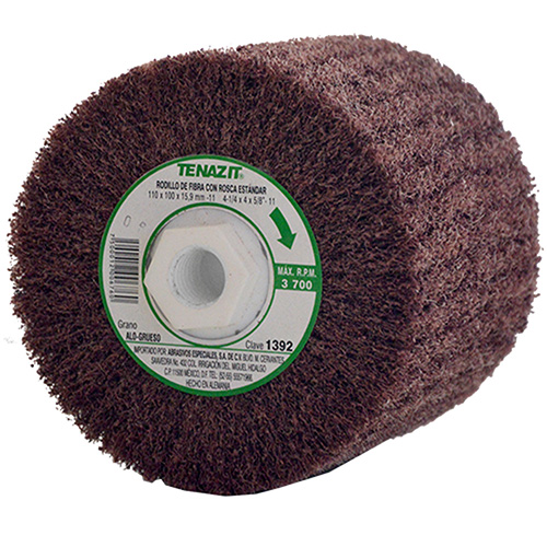 [AUS-1392] RODILLO DE FIBRA GRUESO 4 1/4 X 4 X 3/4