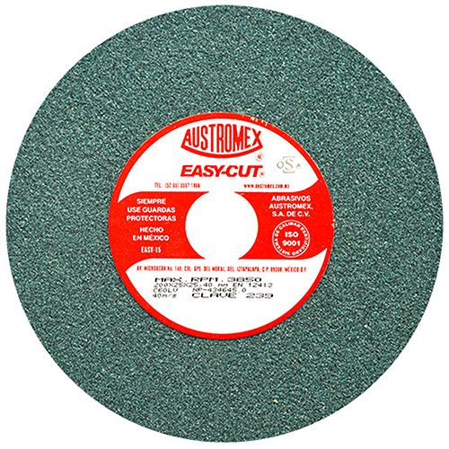 [AUS-239] RUEDA VERDE 8 X 1 X 1 GRANO C60 EASY CUT
