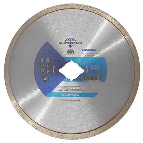 [AUS-1503] DISCO DE DIAMANTE P/USO GENERAL RIN CONTINUO 7 X 0.06 X 7/8 EASY-CUT