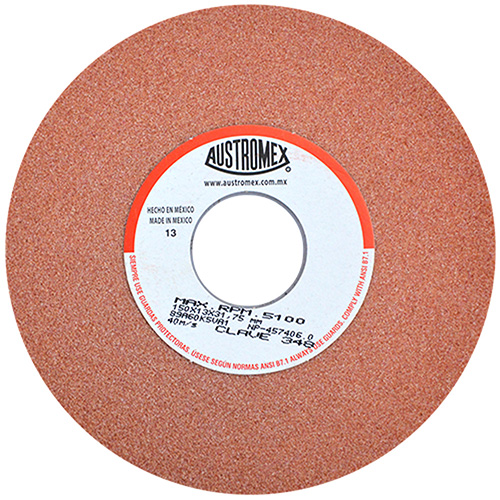 [AUS-348] PIEDRA PLATO 6 X 1/2 X 1 1/4 GRANO 60 NARANJA