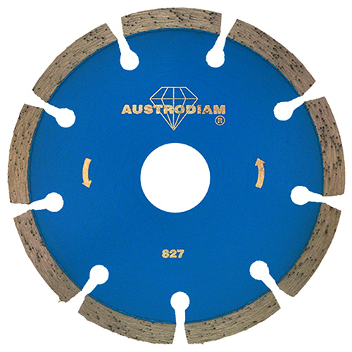 [AUS-827] DISCO DE DIAMANTE P/USO GENERAL 4 1/2 X 7/64 X 7/8 AZUL BRONCE