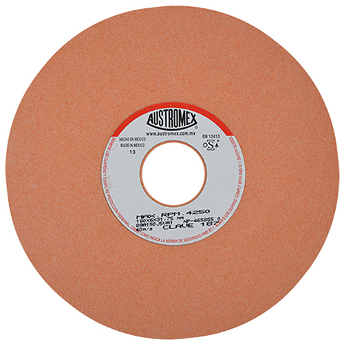 [AUS-187] RUEDA P/AFILADO Y RECT. 7 X 1/4 X 1 1/4 GRANO 150 NARANJA