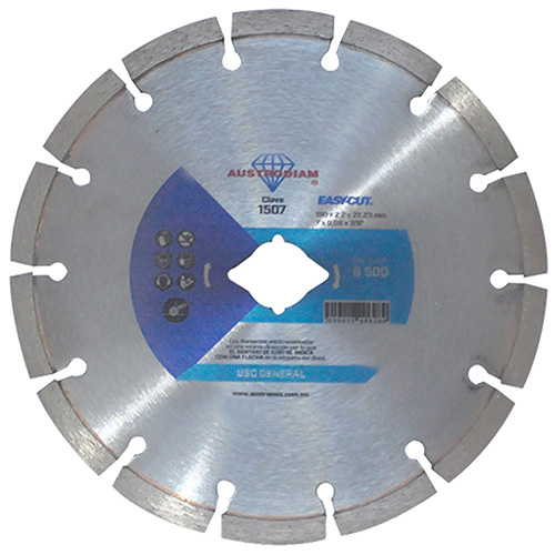 [AUS-1507] DISCO DE DIAMANTE P/USO GENERAL 7 X 0.080 X 7/8 EASY-CUT (MUY ECONOMICO)
