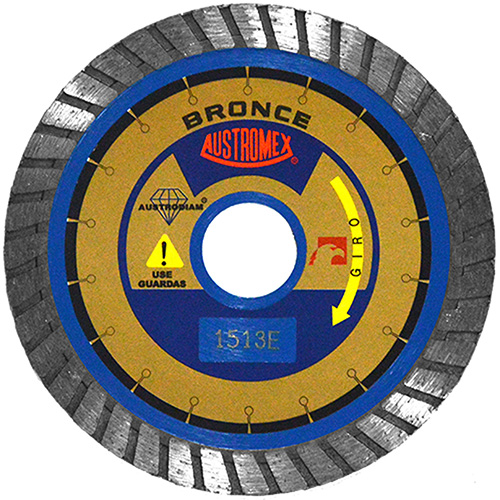[AUS-1513] DISCO DE DIAMANTE P/USO GENERAL 4 1/2 X 0.080 X 7/8 AZUL TURBO