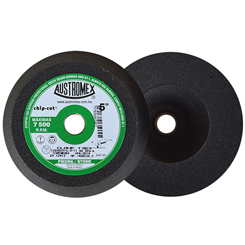 [AUS-1353] PIEDRA COPA 5 X 2 X 5/8-11 GRANO 1C80 (BD) CHIP CUT