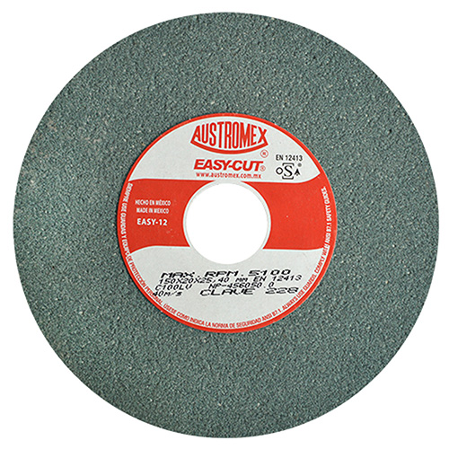 [AUS-228] RUEDA VERDE 6 X 3/4 X 1 GRANO C100 EASY CUT