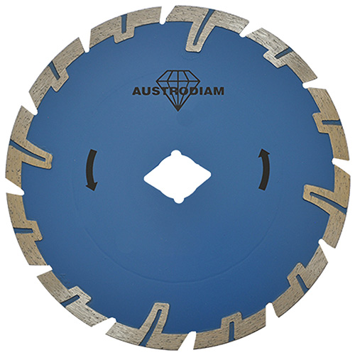 [AUS-2551] DISCO DE DIAMANTE P/USO GENERAL 7 X 0.08 X 7/8 AZUL TIPO SAMURAY TURBO