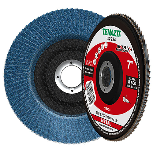 [AUS-724] DISCO LAMINADO P/LIJAR ACABADO MEDIO GRANO 80 7 X 7/8