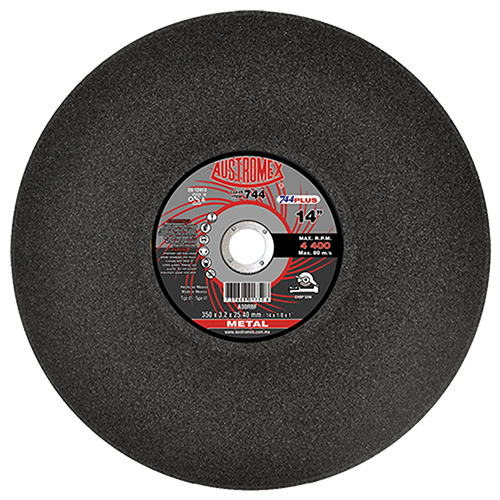 [AUS-744] DISCO P/CORTE METAL 14 X 7/64 X 1 (PLANO) EL MAS ECONOMICO LINEA HUM