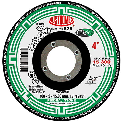 [AUS-528] DISCO P/CORTE PIEDRA 4 1/8 X 5/8 (MAKITA)