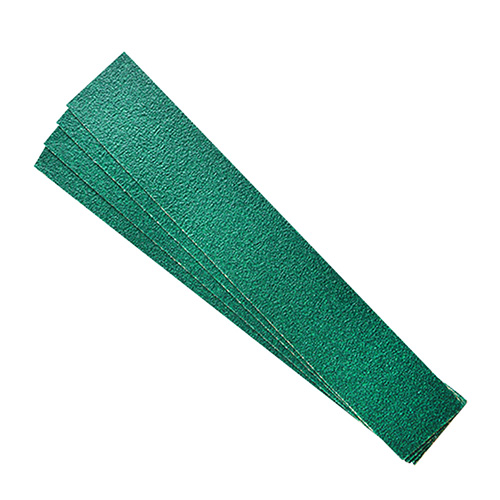 [AUS-2051] TIRA DE LIJA VERDE PERICO C/VELCRO GRANO 36 (PAQ. 25 PZAS.)