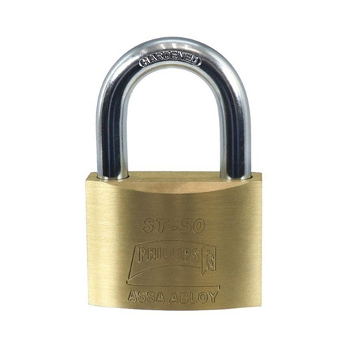 [PHI-MX1261] CANDADO LATON C/LLAVE CILINDRICA (PHI-ST50)