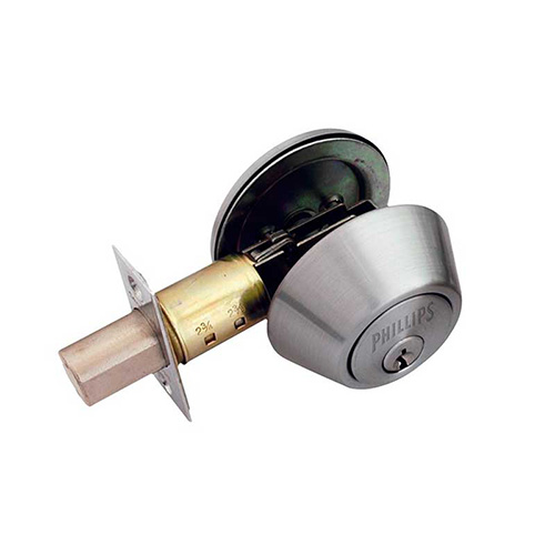 [PHI-MX81216] CERROJO P/SEGURIDAD LLAVE-LLAVE (81216) CROMO MATE (BLISTER) (PHY-262P26DXXB)