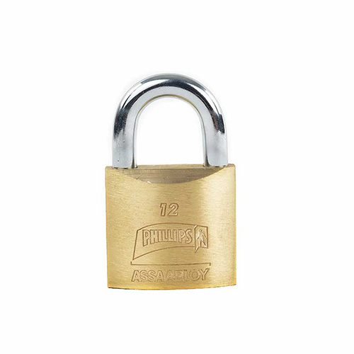 [PHI-MX112] CANDADO GANCHO CORTO LATON* (PHI-12)