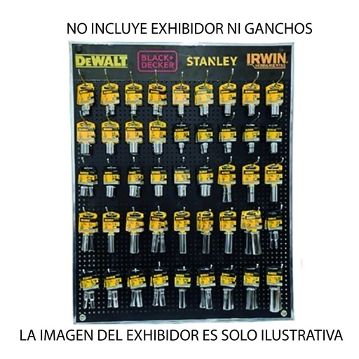 [BDA-DWMT74206] JUEGO DE DADOS C/ENTRADA 3/8 STD Y MM CORTOS Y LARGOS (92 PZAS.) A GRANEL... NO INCLUYE EXHIBIDOR NI GANCHOS