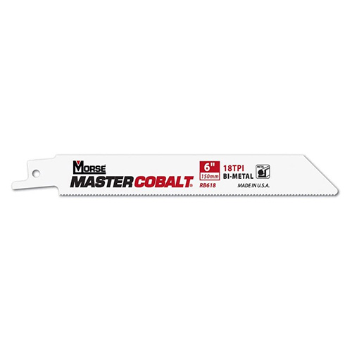 [MOR-RB918T05] SEGUETA P/SIERRA SABLE BIMETAL (5 PZAS.) 9 X 18 DPP P/METALES CAL. 18 A 1/8, TUB