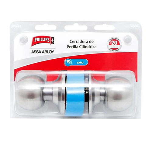 [PHI-MX82039] POMO P/BAÑO MODELO GAMMA COLOR ACERO INOXIDABLE SISTEMA TUBULAR (BLISTER)