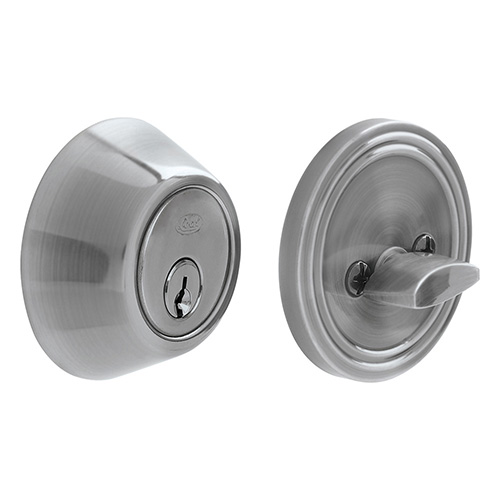 [LOC-13CE] CERROJO RESIDENCIAL FUNCIÓN SENCILLA, NÍQUEL SATINADO, LLAVE ESTÁNDAR, BLÍSTER