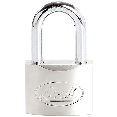 [LOC-L22L40DCSB] CANDADO DE ACERO LARGO 40 MM, LLAVE DE DISCO