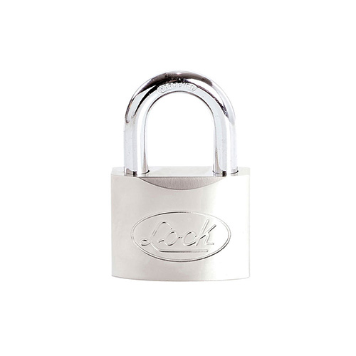[LOC-L22S60DCSB] CANDADO DE ACERO CORTO 60 MM, LLAVE DE DISCO