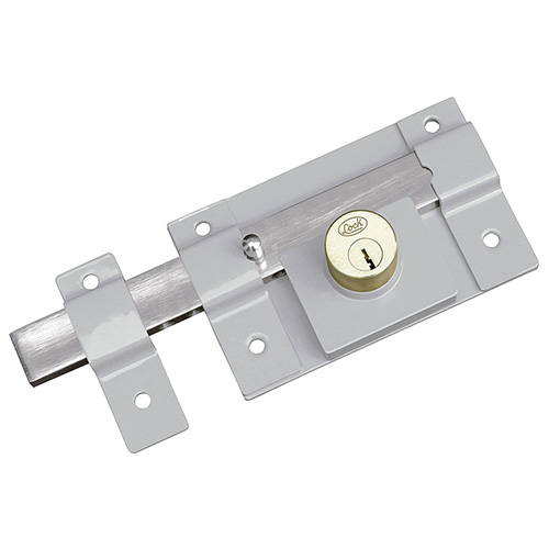 [LOC-L510GS] CERRADURA PARA CORTINA BARRA LIBRE FUNCIÓN DOBLE, LLAVE ESTÁNDAR, EN CAJA