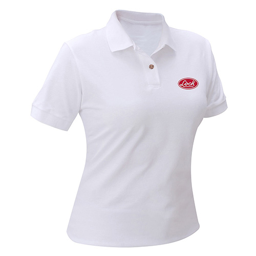 [LOC-LPODBC] PLAYERA TIPO POLO PARA DAMA COLOR BLANCO TALLA CH