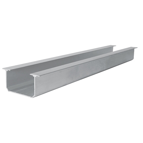 [LOC-RIALT3] RIEL TIPO TT PARA CLÓSET 3 M, DE ALUMINIO