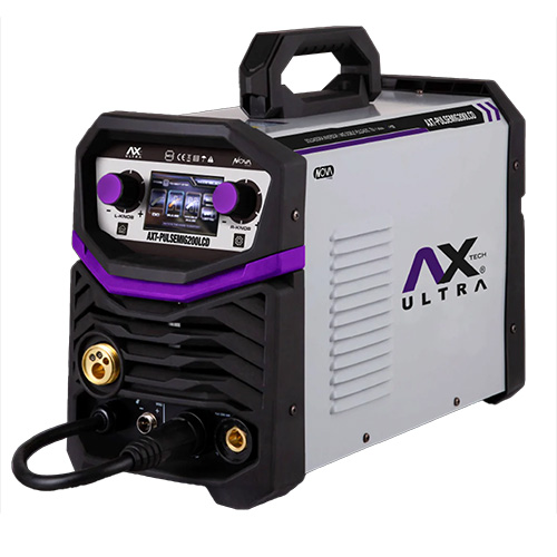 [AXT-PULSEMIG200LCD] SOLDADORA INVERSOR MIG/MAG 200 AMP, 220 V 1 PH C/PULSO SENCILLO Y DOBLE C/PANTALLA DE LCD