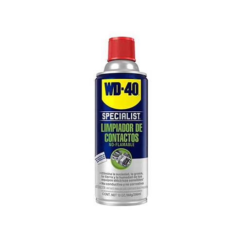 [W.D-560088] WD 40 LIMPIADOR DE CONTACTOS EN AEROSOL NO FLAMABLE DE 13 OZ 296 ML
