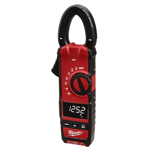 [MIL-2237-20] VOLTIMETRO GANCHO 600A C/PILAS AA 600 V