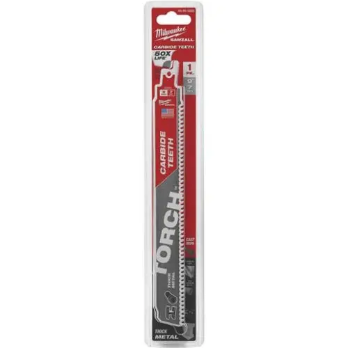 [MIA-48-00-5202] 9IN HOJAS DE CARBURO SAWZALL® TORCH ™