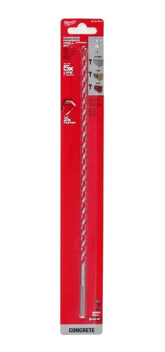[MIA-48-20-9012] BROCA CON PUNTA DE CARBURO 1/4" X 10" X 12"