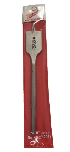 [MIA-48-27-0941] BROCA PLANA (MANITA) DE 15/16" X 6"