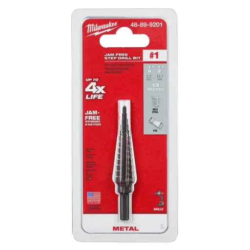 [MIA-48-89-9201] BROCA ESCALONADA 1/8" - 1/2" #1