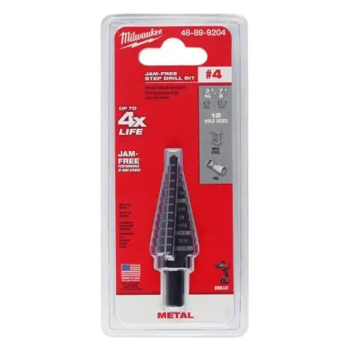 [MIA-48-89-9204] BROCA ESCALONADA 3/16" - 7/8" #4